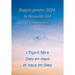 Depuis janvier 2024, la nouvelle Ère a commencé